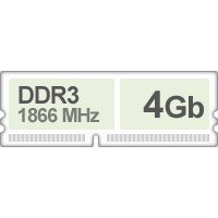 Оперативная память (RAM) Crucial DDR3 4Gb 1866Mhz купить по лучшей цене