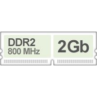 Оперативная память (RAM) Corsair DDR2 2Gb 800Mhz купить по лучшей цене