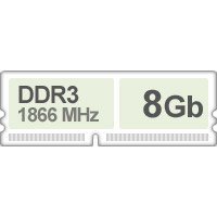 Оперативная память (RAM) Crucial DDR3 8Gb 1866Mhz купить по лучшей цене