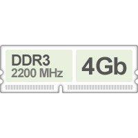 Оперативная память (RAM) Kingmax DDR3 4Gb 2200Mhz купить по лучшей цене