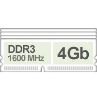 Оперативная память (RAM) Kingston DDR3 4Gb 1600Mhz 4x купить по лучшей цене