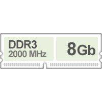 Оперативная память (RAM) Kingmax DDR3 8GB 2000Mhz купить по лучшей цене