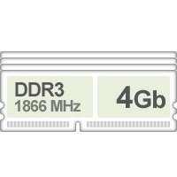 Оперативная память (RAM) Corsair DDR3 4GB 1866Mhz 4x купить по лучшей цене