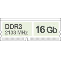 Оперативная память (RAM) Kingston DDR3 16Gb 2133Mhz 2x SODIMM купить по лучшей цене