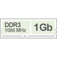 Оперативная память (RAM) Kingston DDR3 1Gb 1066Mhz купить по лучшей цене