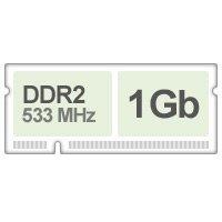 Оперативная память (RAM) Kingston DDR2 1Gb 533Mhz SODIMM купить по лучшей цене