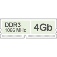 Оперативная память (RAM) Kingston DDR3 4Gb 1066Mhz купить по лучшей цене