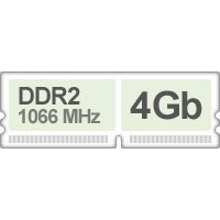 Оперативная память (RAM) Kingston DDR2 4Gb 1066Mhz купить по лучшей цене