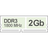 Оперативная память (RAM) Kingston DDR3 2Gb 1800Mhz купить по лучшей цене