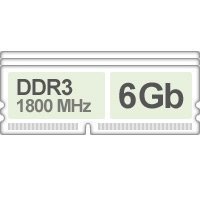 Оперативная память (RAM) Kingston DDR3 6Gb 1800Mhz 3x купить по лучшей цене