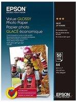 Офисная бумага Epson value glossy photo paper а4 50л купить по лучшей цене