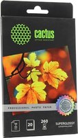 Фотобумага Cactus фотобумага суперглянцевая a6 260 г кв м 20 листов cs hga626020 купить по лучшей цене