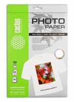 Фотобумага Cactus фотобумага термотрансферная a4 150 г кв м 10 листов cs td15010 купить по лучшей цене