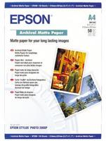 Фотобумага Epson archival matte paper a4 50 листов c13s041342 купить по лучшей цене