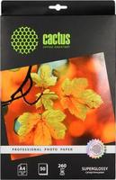 Фотобумага Cactus суперглянцевая а4 260 г м2 50 листов cs hga426050 купить по лучшей цене