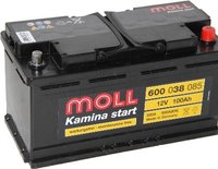Автомобильный аккумулятор MOLL Kamina start R 600 038 085 100Ah купить по лучшей цене