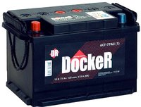 Автомобильный аккумулятор Docker 6CT-77 R 77Ah купить по лучшей цене