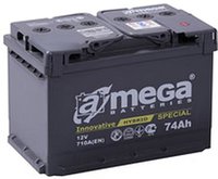 Автомобильный аккумулятор A-mega Special 6СТ-50 R 50Ah купить по лучшей цене