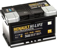 Автомобильный аккумулятор Renault Hi-LIFE R 70Ah купить по лучшей цене