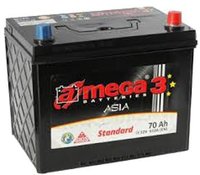 Автомобильный аккумулятор A-mega Standart 3 Asia 70e 70Ah купить по лучшей цене