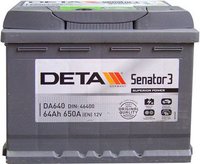 Автомобильный аккумулятор Deta Senator DA1000 100Ah купить по лучшей цене