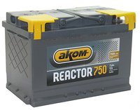 Автомобильный аккумулятор Аком Reactor 6СТ-75 R 75Ah купить по лучшей цене
