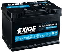 Автомобильный аккумулятор Exide Micro-Hybrid AGM EK700 70Ah купить по лучшей цене