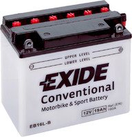 Автомобильный аккумулятор Exide Conventional EB16L-B (19Ah) купить по лучшей цене