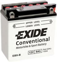 Автомобильный аккумулятор Exide Conventional EB9-B (9Ah) купить по лучшей цене