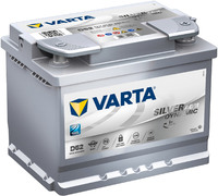 Автомобильный аккумулятор Varta Silver Dynamic AGM 60 Ah купить по лучшей цене