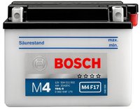 Автомобильный аккумулятор Bosch M4 Fresh Pack M4 F17 R 4Ah (0092M4F170) купить по лучшей цене