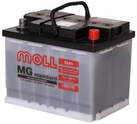 Автомобильный аккумулятор MOLL 62 R 62Ah купить по лучшей цене