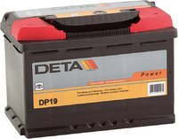 Автомобильный аккумулятор DETA Power R 100Ah купить по лучшей цене