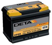 Автомобильный аккумулятор Deta Power DB454 R 45Ah купить по лучшей цене