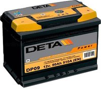 Автомобильный аккумулятор Deta Power DB802 L 80Ah купить по лучшей цене