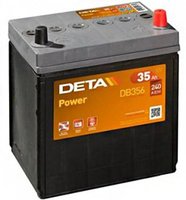 Автомобильный аккумулятор Deta Power DB357 L 35Ah купить по лучшей цене
