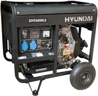 Генератор (мини-электростанция) Hyundai DHY-6000 LE купить по лучшей цене