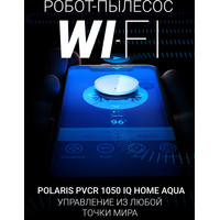 Робот-пылесос Polaris PVCR 1050 IQ Home Aqua (белый) купить по лучшей цене