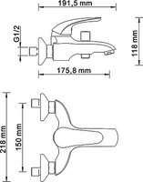 Смеситель Wasserkraft Rossel 2801 купить по лучшей цене