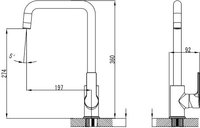 Смеситель Kaiser Oval 56044 купить по лучшей цене