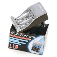 Зарядное устройство сетевое зарядное зу пальчиковое aa aaa robiton smart s500 plus купить по лучшей цене
