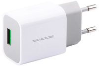 Зарядное устройство сетевое зарядное устройство atomic, 1 usb, 1a, белый u2 купить по лучшей цене