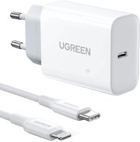 Зарядное устройство сетевое зарядное ugreen cd137 50698 белый купить по лучшей цене