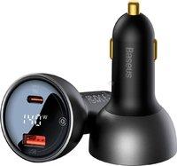 Зарядное устройство автомобильное зарядное baseus digital display pd3.1 dual fast charger u+с 140w set cgzx070001 купить по лучшей цене