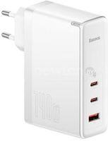 Зарядное устройство сетевое зарядное baseus gan5 pro fast charger 2c+u 140w eu белый купить по лучшей цене