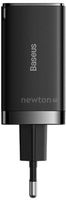 Зарядное устройство сетевое зарядное baseus gan5 pro fast charger 2c+u 65w черный купить по лучшей цене