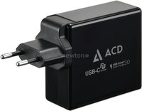 Зарядное устройство сетевое зарядное acd acd-p602w-v1b купить по лучшей цене