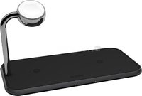 Зарядное устройство беспроводное зарядное zens dual+watch aluminium wireless charger черный купить по лучшей цене