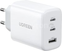 Зарядное устройство сетевое зарядное ugreen cd275 90496 белый купить по лучшей цене