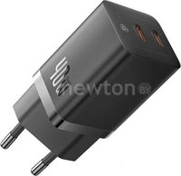 Зарядное устройство сетевое зарядное baseus gan5 pro fast charger c+c 40w ccgp180101 черный купить по лучшей цене